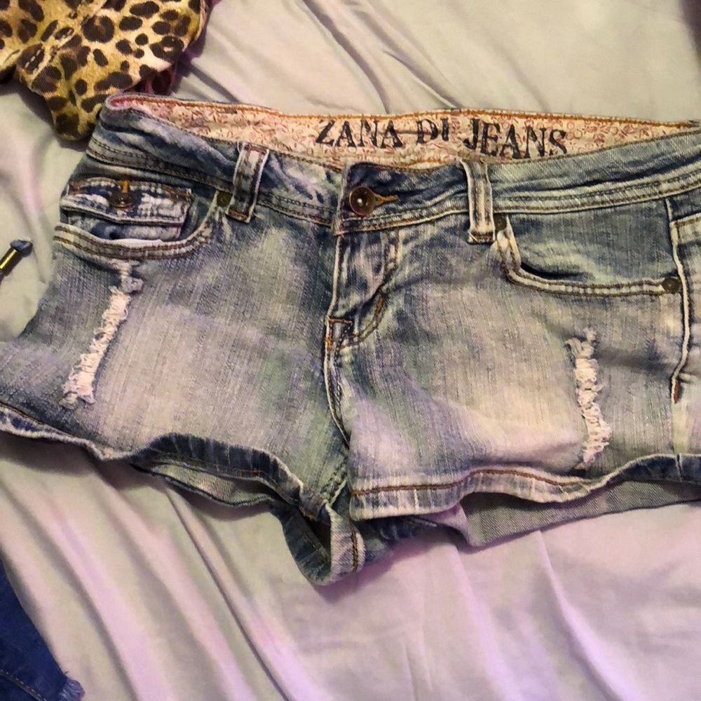 Size five short shorts